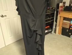 Black evening gown -Med $15 The Villages Florida