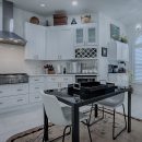 Black Glass Top Table with 2 Chairs The Villages Florida