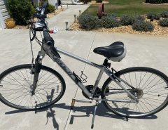 Bike, bicycle. Fuji for sale. Two Bike stands The Villages Florida