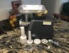 Countertop Meat Grinder/Sausage Stuffer  – Excellent Condition – Includes all attachments – $50.00 The Villages Florida