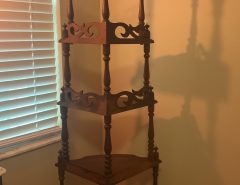 Victorian Corner Whatnot  5 Shelf Stand c1880 Walnut The Villages Florida