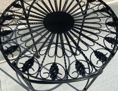 Wrought iron small  table The Villages Florida