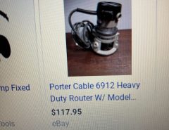 PORTER CABLE Model  6912 Router The Villages Florida