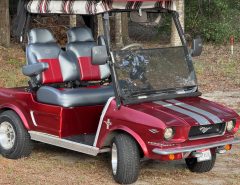 Custom Mustang Golf Cart The Villages Florida