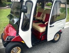 2021 Yamaha QuieTech Drive2 EFI Golf Cart w/Curtis Cab Enclosure The Villages Florida