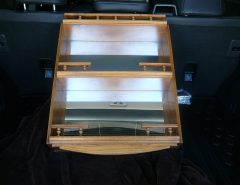 2-tier wood shelf The Villages Florida