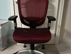 Red Mesh Ergonomic Office Chair The Villages Florida