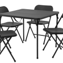 REDUCED…EXCELLELNT CONDITION!  CARD TABLE AND 4 CHAIRS The Villages Florida