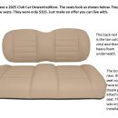 Brand new golf seats The Villages Florida