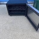 FRIGIDAIRE 6 BOTTLE WINE COOLER FWC084HM TESTED Brush silver  & Black The Villages Florida