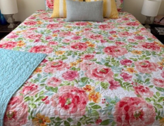 Reversible comforter with shams The Villages Florida
