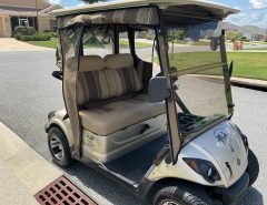 Yamaha 2015 gas golf cart bought from Carts & Clubs Ocalo The Villages Florida