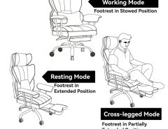 Cream office chair The Villages Florida