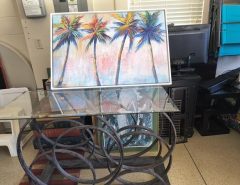 Framed Palms Painting The Villages Florida