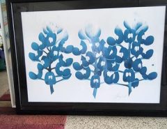 Framed Impressionist Texas Bluebonnets The Villages Florida