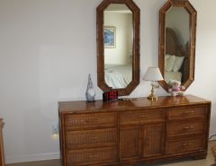 Tommy Bahama King, Serta Adj. Foundation and Dresser, 2 Mirrors, NS The Villages Florida