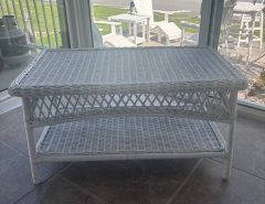 WICKER TABLE The Villages Florida