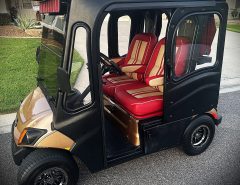 2018 Yamaha QuieTech EFI Gas Golf Cart w/Sleekline Enclosure The Villages Florida