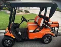 Yamaha EFI 4 Passenger Gas Golf Cart: Like New Condition The Villages Florida