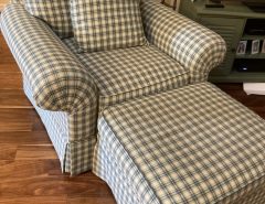 MUST GO Soft Sofa Chair / Chaise with Ottoman OBO The Villages Florida