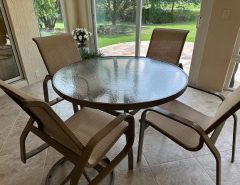 Five Piece Indoor table and chairs The Villages Florida