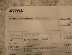 Stihl chain sharpening kit The Villages Florida