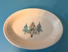 Fiestaware Christmas Tree Platter The Villages Florida