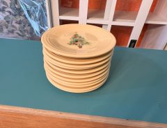 Fiestaware Christmas Tree Salad Luncheon Plates The Villages Florida