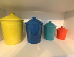 Fiestaware Canisters The Villages Florida