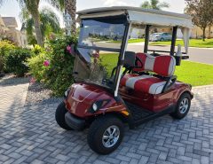 GAS 2014 YAMAHA TWO SEATER GOLF CART The Villages Florida
