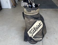 Golf bag and assortment of clubs The Villages Florida