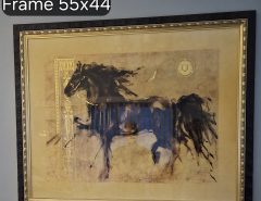 Lepa Zena black horse picture The Villages Florida