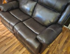 Leather loveseat recliner The Villages Florida