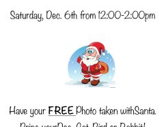 Free pet photos with Santa The Villages Florida