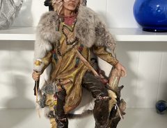 Vintage Heritage American Indian Warrior 22″ Statue The Villages Florida