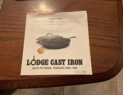 Cast iron steak or fajitas plates Lodge Brand The Villages Florida
