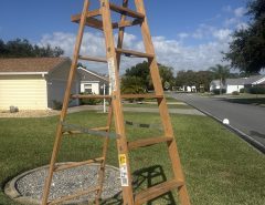 8′ wood ladder The Villages Florida