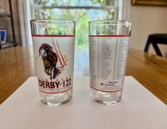 1996 Official 122nd Kentucky Derby Mint Julep Glasses (2): SALE! The Villages Florida