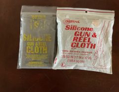 2 Silicone Gun and Reel cloths, both in original packaging, buy both for only $3. The Villages Florida