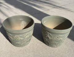 DECORATIVE CONCRETE FLOWER/SHRUB POTS The Villages Florida
