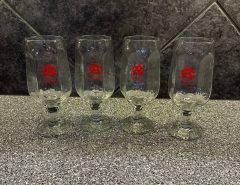 Vintage Coors Stemmed Beer Glasses (set of 4) The Villages Florida