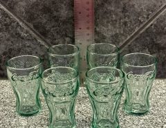 Vintage Mini Coca-Cola Glasses (set of 6) The Villages Florida