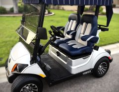 Yamaha QuieTech D2 EFI Gas Golf Cart: Excellent Condition The Villages Florida