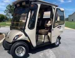 SAFTY FIRST 2013 EFI GAS YAMAHA GOLF CART WITH CURTIS CAB The Villages Florida