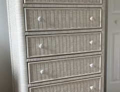 Wicker Chest of Drawers The Villages Florida