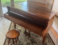 Charles Fredrick Stein Baby Grand Mahogany The Villages Florida