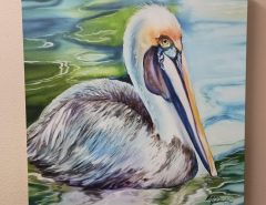 Pelican Painting on Canvas The Villages Florida