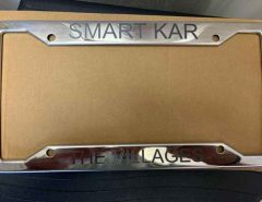 Smart Car Licence Plate Holder The Villages Florida