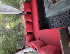 Victim of Wife Redecorating Patio Sectional The Villages Florida