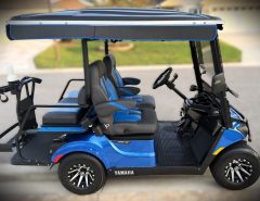 2020 Yamaha QuieTech D2 EFI Factory 4 Passenger Golf Cart: Like New The Villages Florida
